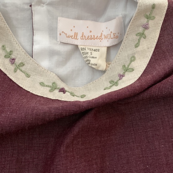 NWT Well Dressed Wolf Willow Woodland Berry dress - Picture 2 of 5